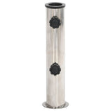 Parasol Base For Ø38/48 Mm Pole Silver Stainless Steel