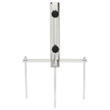 Parasol Base With Ground Spikes For Ø32-38 Mm Silver Steel