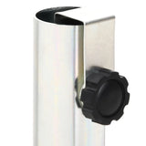 Parasol Base With Ground Spikes For Ø32-38 Mm Silver Steel