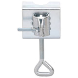 Umbrella Clamps For Balcony 2 Pcs 32 Mm Galvanised Steel