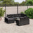 11 Piece Garden Sofa Set With Cushions Beige Poly Rattan