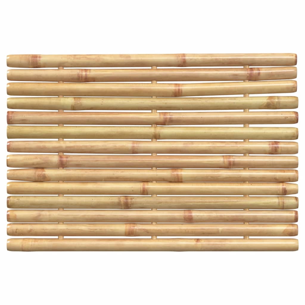 Bath Mats 2 Pcs Bamboo