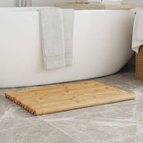 Bath Mats 2 Pcs Bamboo