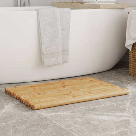 Bath Mats 2 Pcs Bamboo