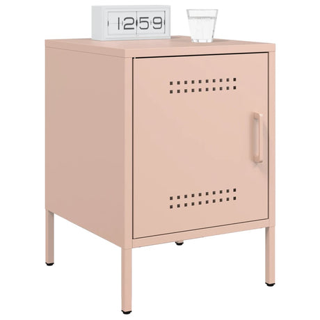 Bedside Cabinets 2 Pcs 36X39X50.5 Cm Steel
