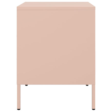 Bedside Cabinets 2 Pcs 36X39X50.5 Cm Steel