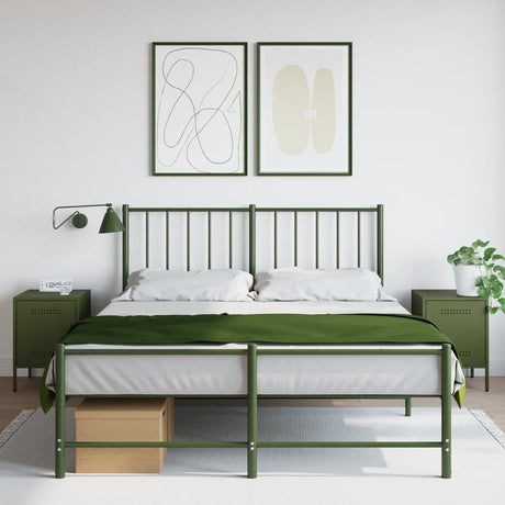 Bedside Cabinets 2 Pcs 36X39X50.5 Cm Steel