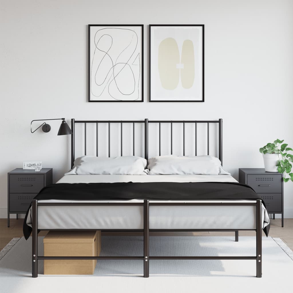 Bedside Cabinet Mustard 36X39X50.5 Cm Steel