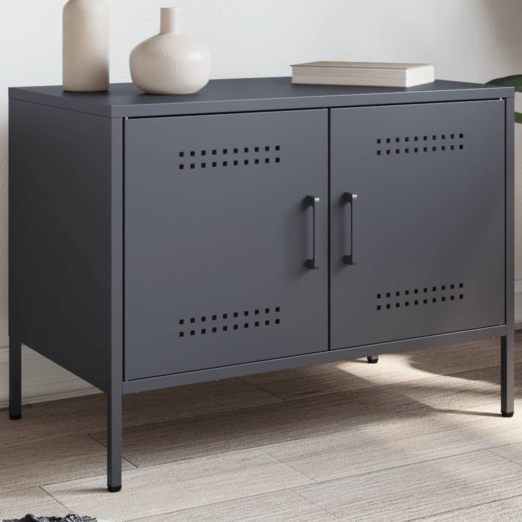 Tv Cabinets 2 Pcs 68X39X50.5 Cm Steel