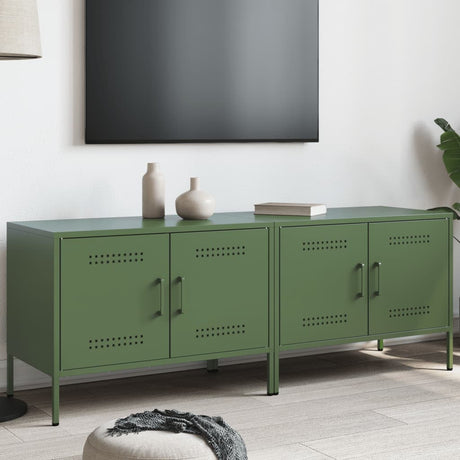 Tv Cabinets 2 Pcs 68X39X50.5 Cm Steel