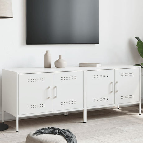 Tv Cabinets 2 Pcs 68X39X50.5 Cm Steel
