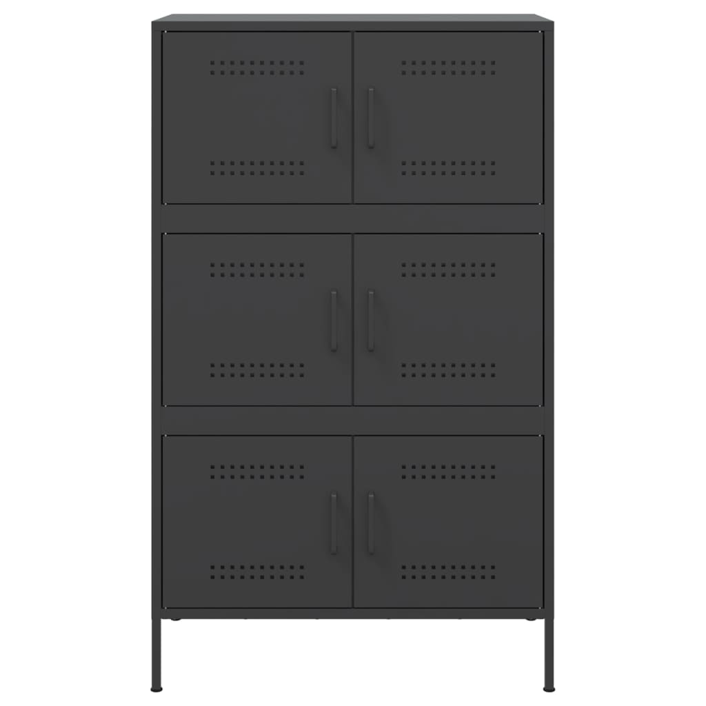 Highboard 68X39X113 Cm Steel