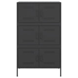 Highboard 68X39X113 Cm Steel