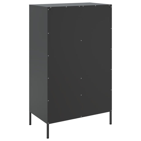 Highboard 68X39X113 Cm Steel