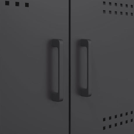 Highboard 68X39X113 Cm Steel