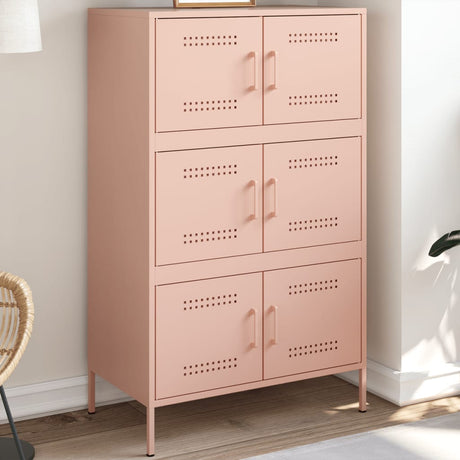 Highboard 68X39X113 Cm Steel