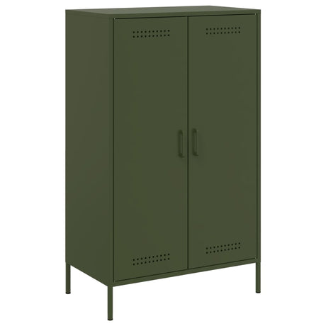 Highboard Olive 68X39X113 Cm Steel