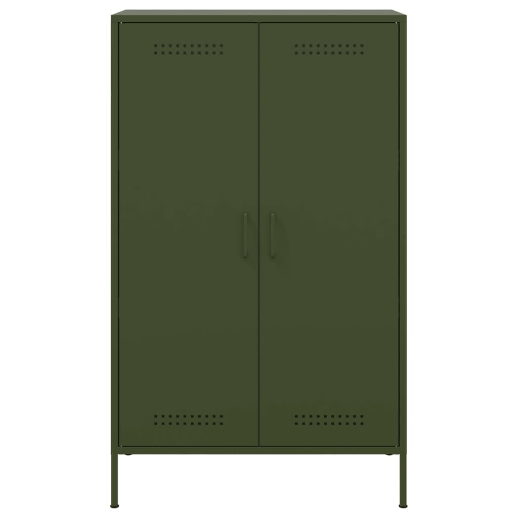 Highboard Olive 68X39X113 Cm Steel