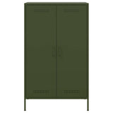 Highboard Olive 68X39X113 Cm Steel
