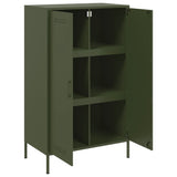 Highboard Olive 68X39X113 Cm Steel