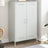 Highboard Olive 68X39X113 Cm Steel