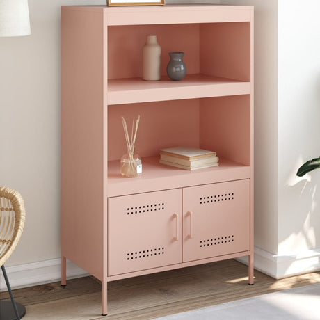 Highboard 68X39X113 Cm Steel