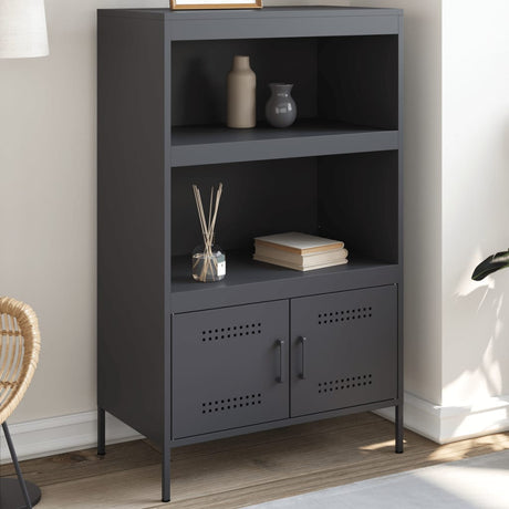 Highboard 68X39X113 Cm Steel