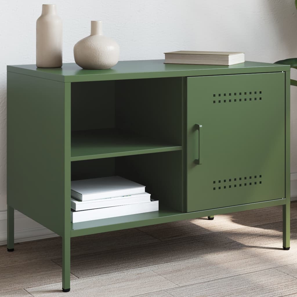 Tv Cabinet 68X39X50.5 Cm Steel