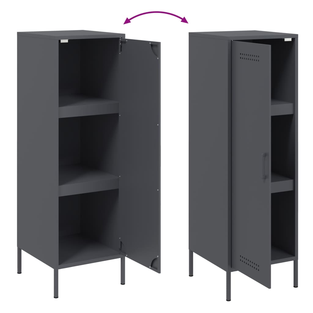 Highboard 36X39X113 Cm Steel