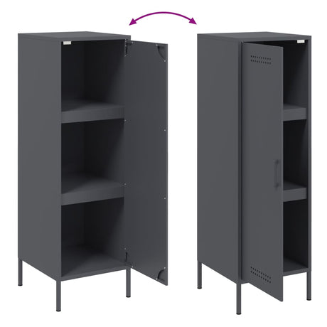 Highboard 36X39X113 Cm Steel