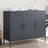 Sideboard 100.5X39X79 Cm Steel