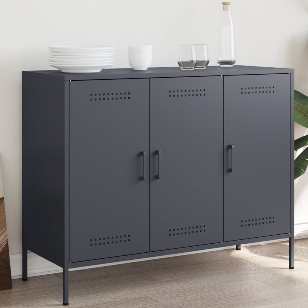 Sideboard 100.5X39X79 Cm Steel