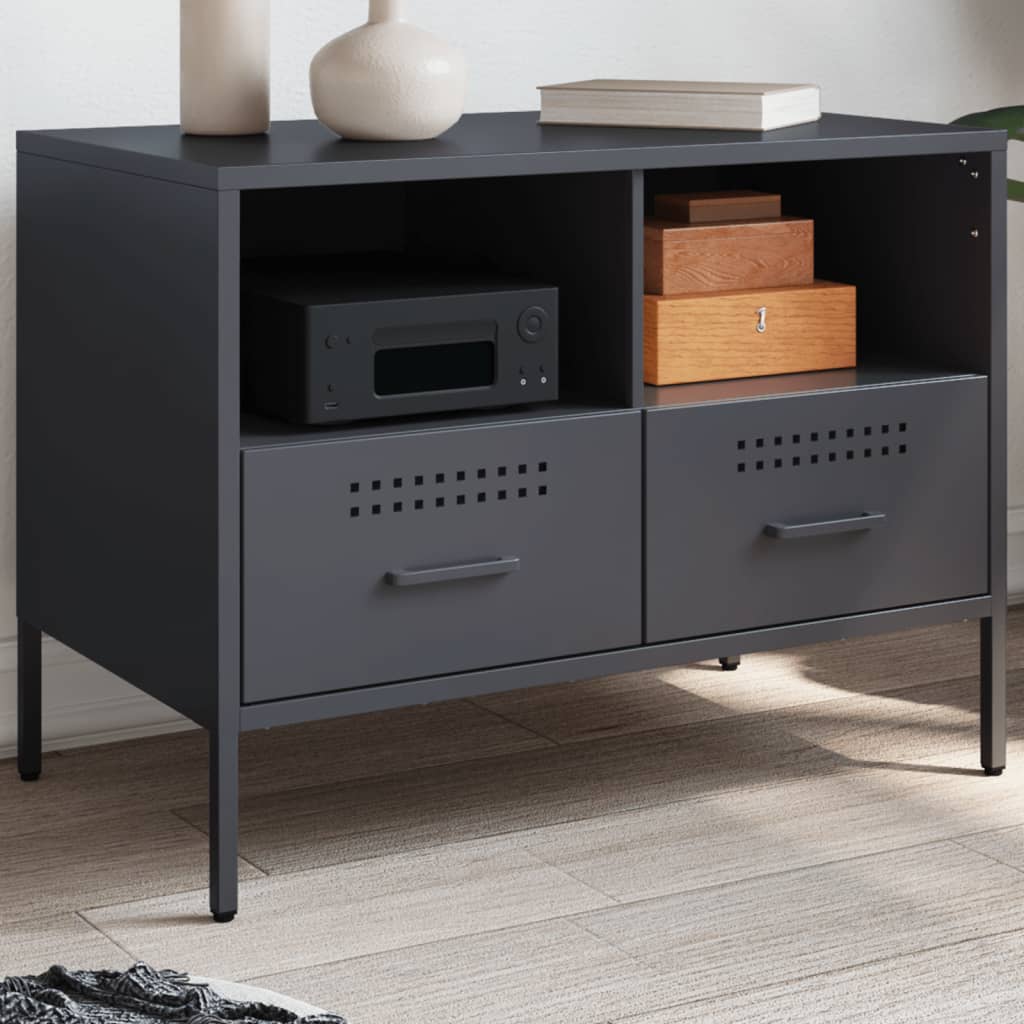 Tv Cabinet Olive 68X39X50.5 Cm Steel