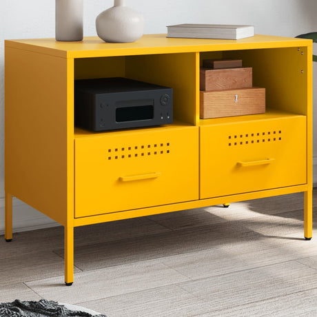 Tv Cabinet Olive 68X39X50.5 Cm Steel