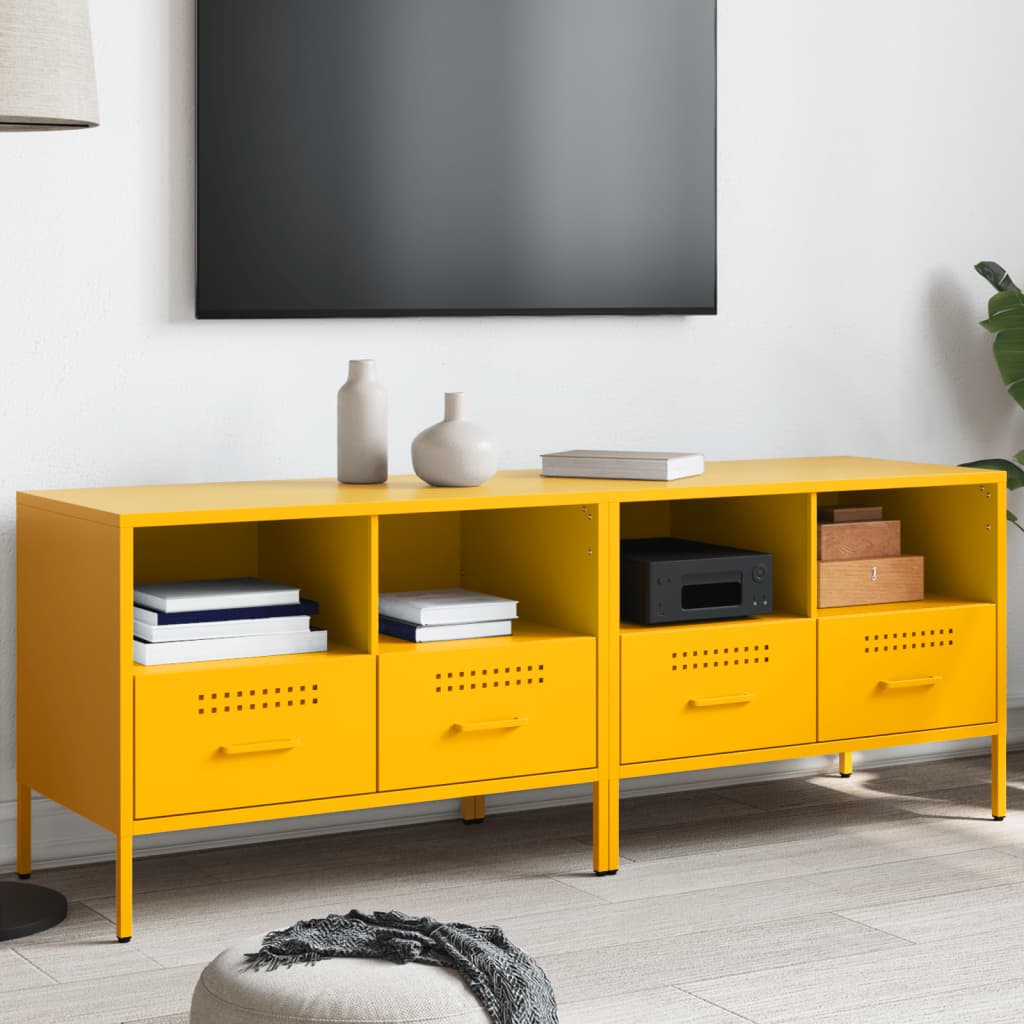 Tv Cabinet Olive 68X39X50.5 Cm Steel