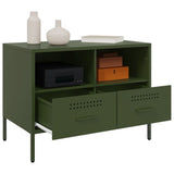 Tv Cabinet Olive 68X39X50.5 Cm Steel