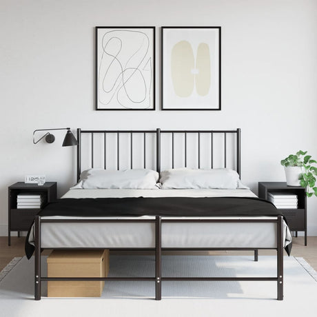 Bedside Cabinets 2 Pcs 36X39X50.5 Cm Steel