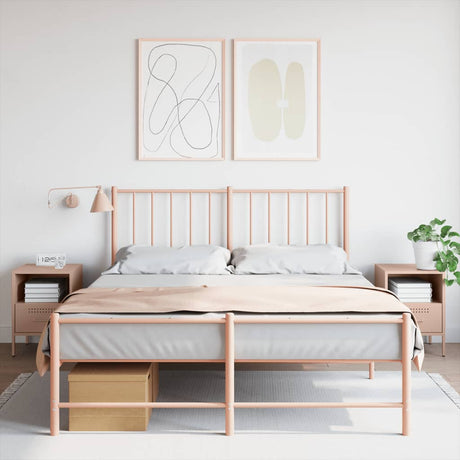 Bedside Cabinets 2 Pcs 36X39X50.5 Cm Steel