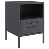 Bedside Cabinets 2 Pcs 36X39X50.5 Cm Steel
