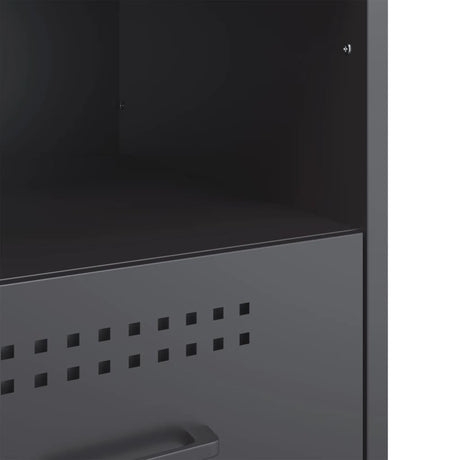 Bedside Cabinets 2 Pcs 36X39X50.5 Cm Steel
