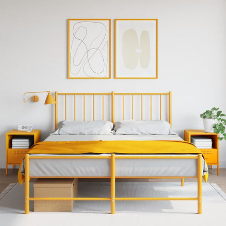 Bedside Cabinets 2 Pcs 36X39X50.5 Cm Steel