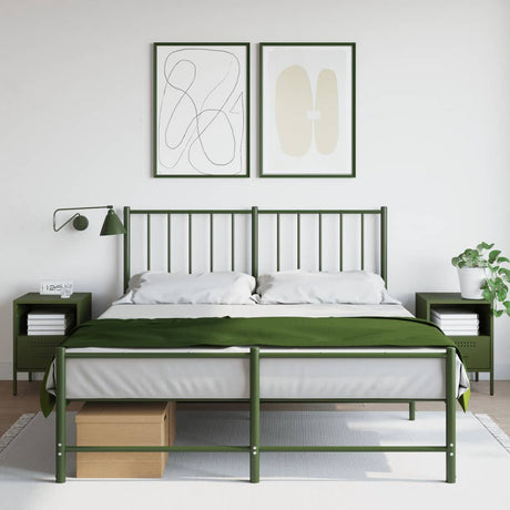 Bedside Cabinets 2 Pcs 36X39X50.5 Cm Steel