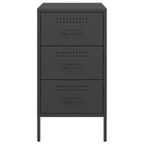 Bedside Cabinet 36X39X68 Cm Steel