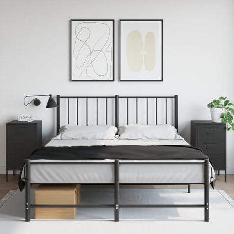 Bedside Cabinet 36X39X68 Cm Steel