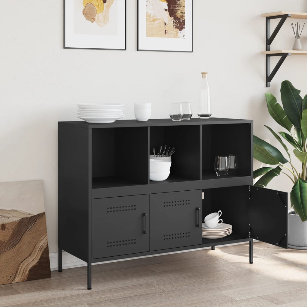Sideboard 100.5X39X79 Cm Steel