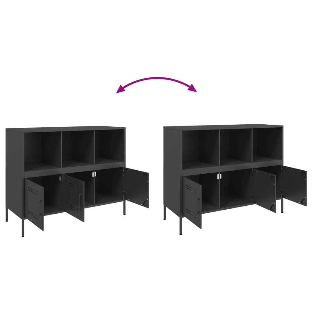 Sideboard 100.5X39X79 Cm Steel