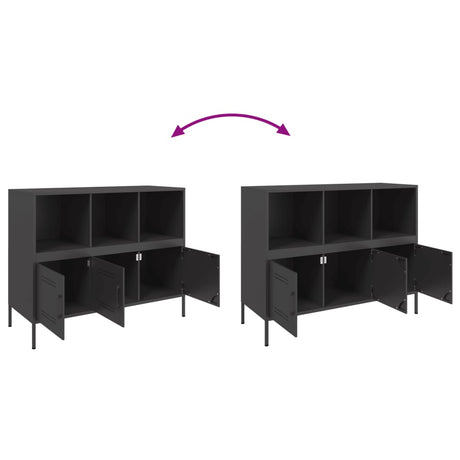 Sideboard 100.5X39X79 Cm Steel