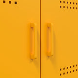 Sideboard Mustard 100.5X39X79 Cm Steel