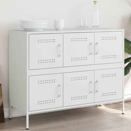 Sideboard Mustard 100.5X39X79 Cm Steel