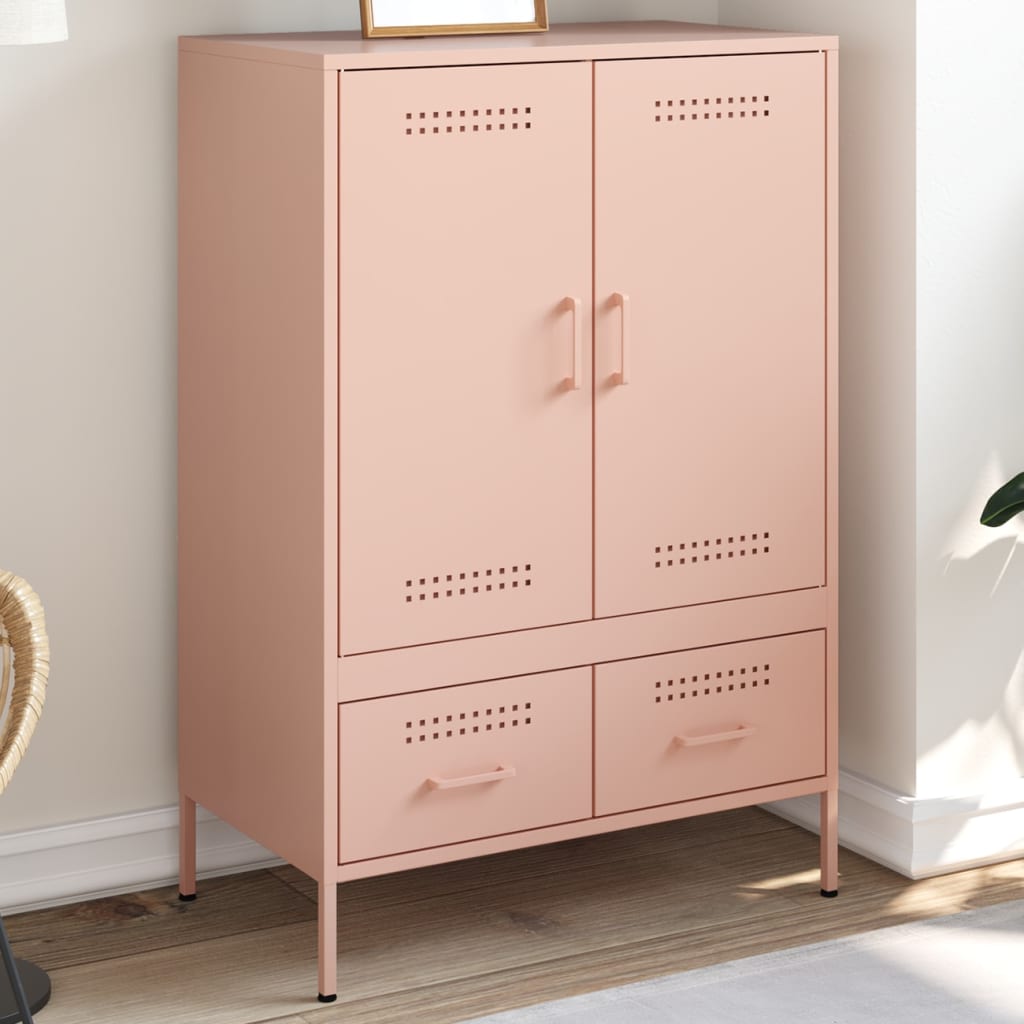 Highboard 68X39X101.5 Cm Steel
